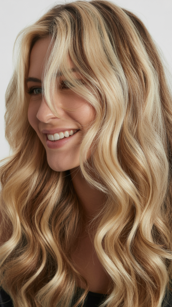 Chunky Blonde Highlights
