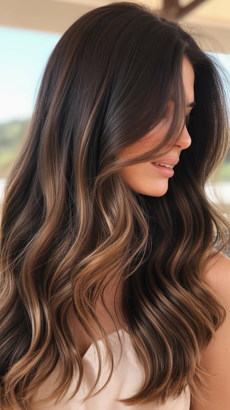 Best 30+ Stunning Chocolate Brown Balayage Hair Color Ideas to Try This Year