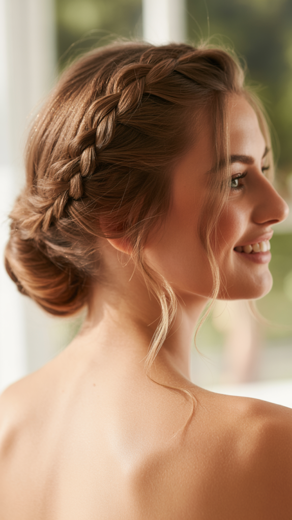 Ladder Braid Updo