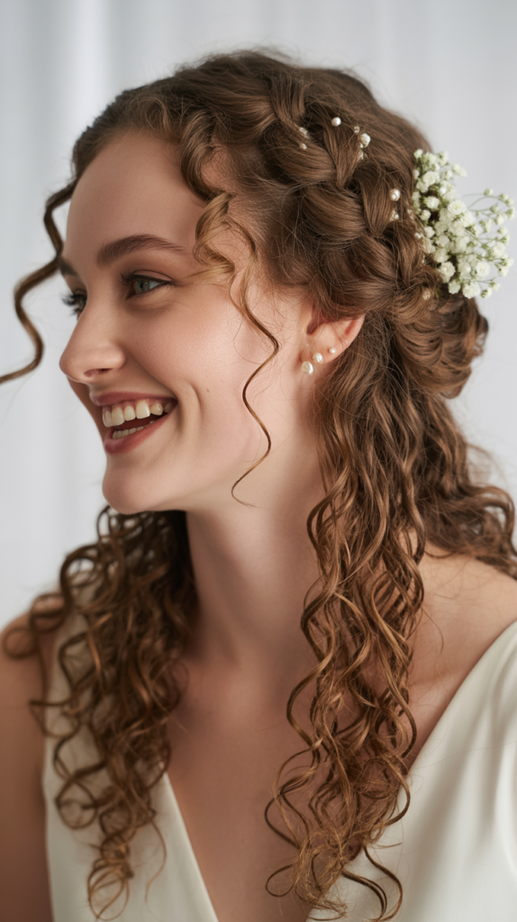  Grecian-Inspired Curly Updo