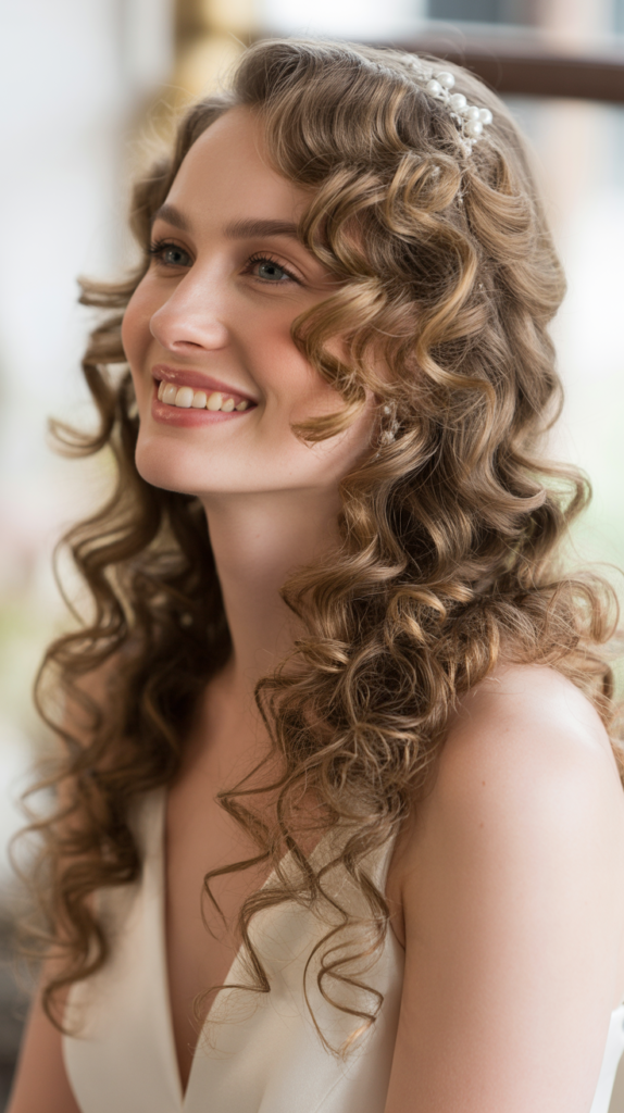 Vintage Waves with Curly Undertones