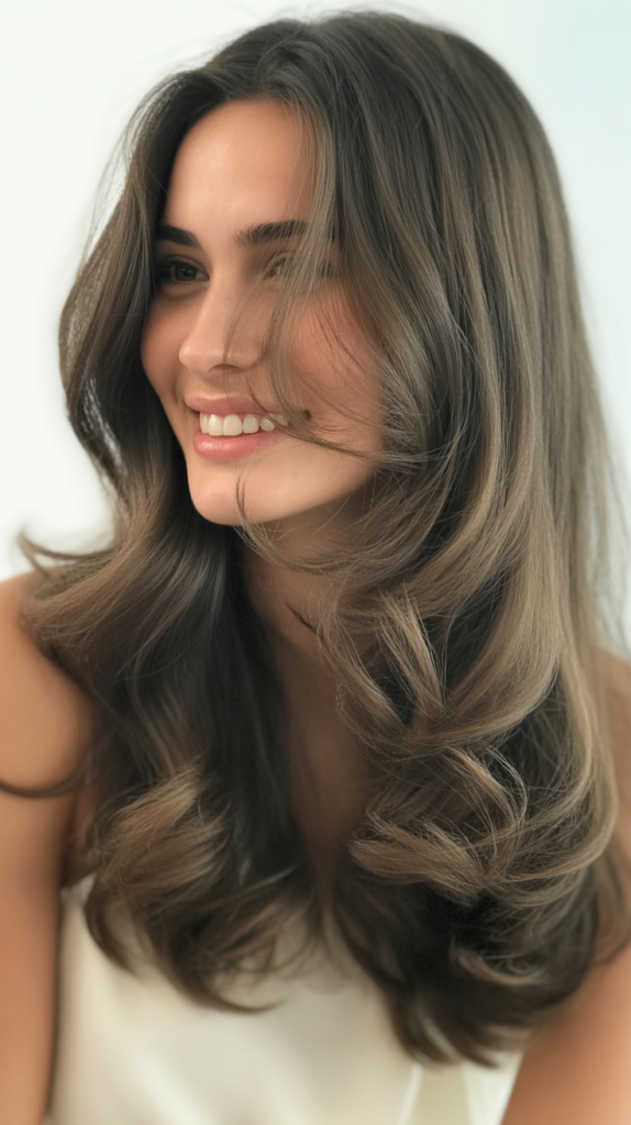 Long Hair with Wispy Ends