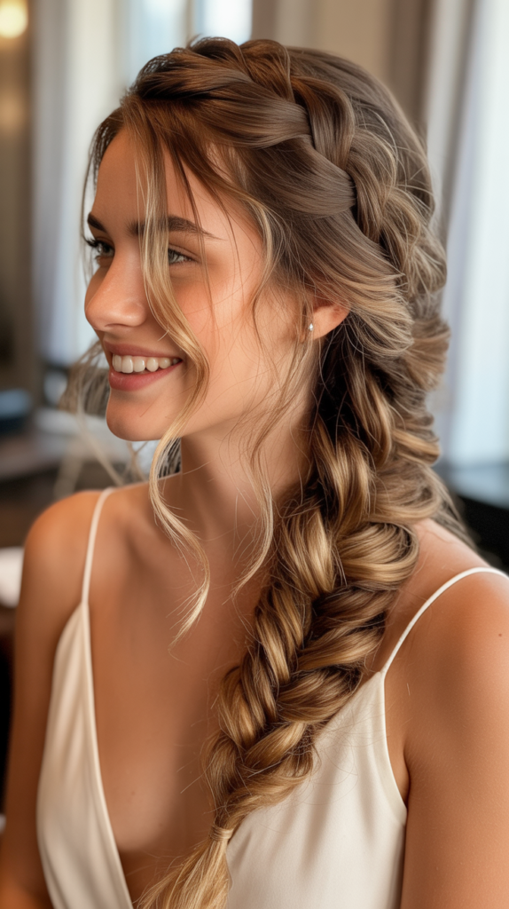 Romantic Side Braid