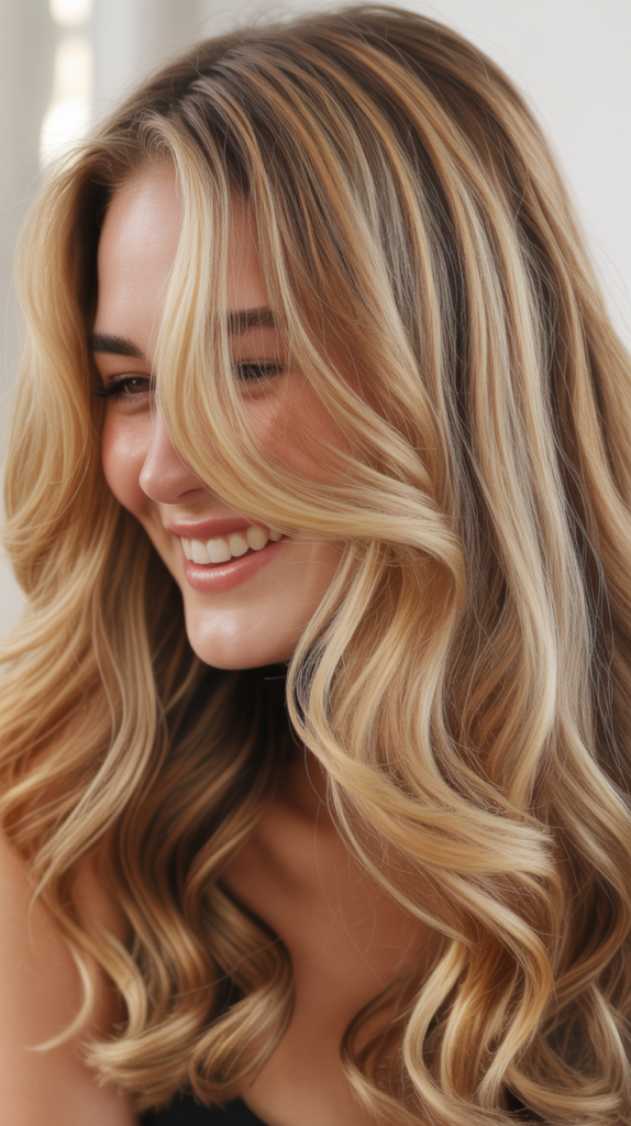 Reverse Blonde Highlights (Lowlights)