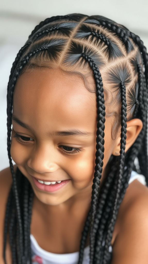 Ladder Braid Cornrows