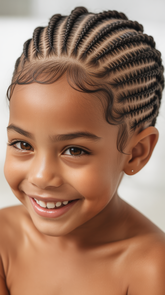 Small Cornrows All Over