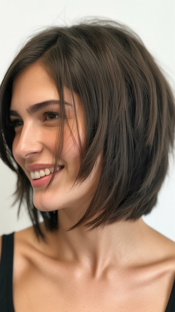 Choppy Bob for Fine Hair