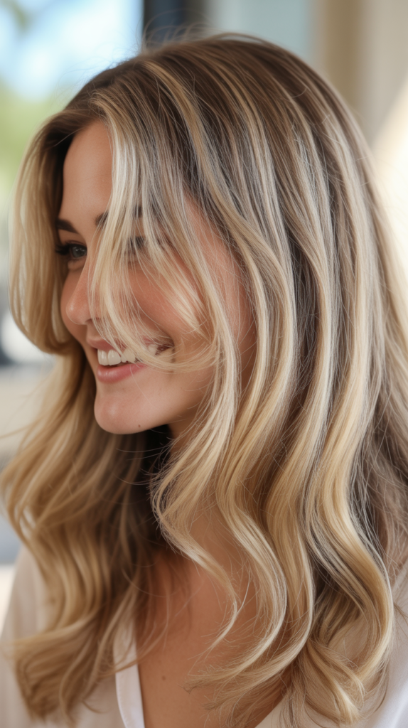 Blonde Highlights for Fine Hair