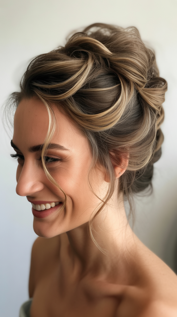 Craft a Textured Twisted Updo