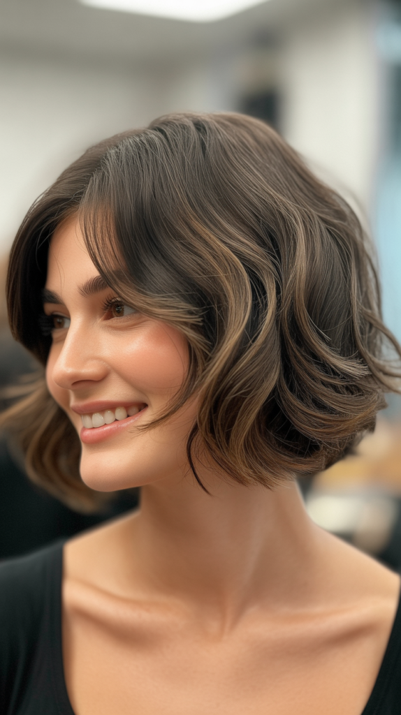 Textured Layered Bob
