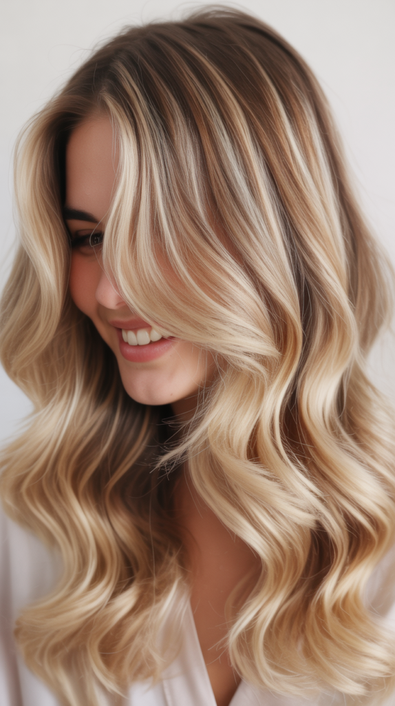 Balayage Blonde Highlights