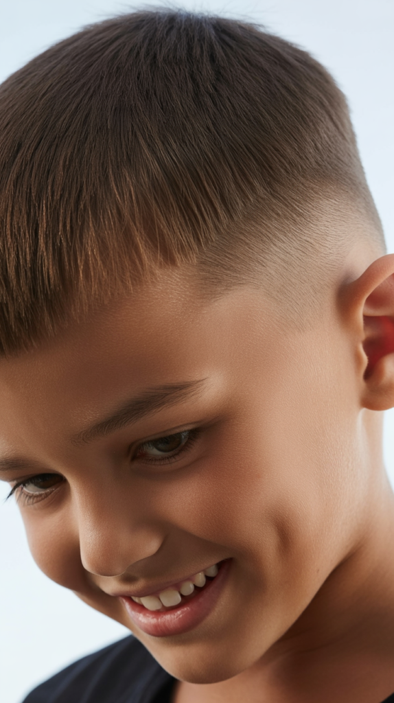 Tapered Sides with Natural Top