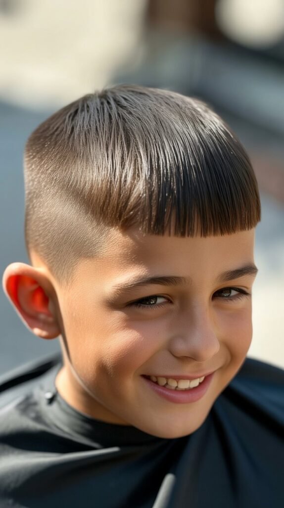 Forward Brushed Style