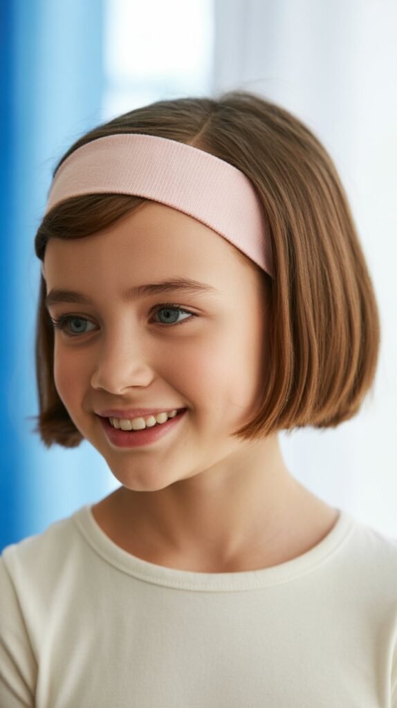 Short Bob with Headband