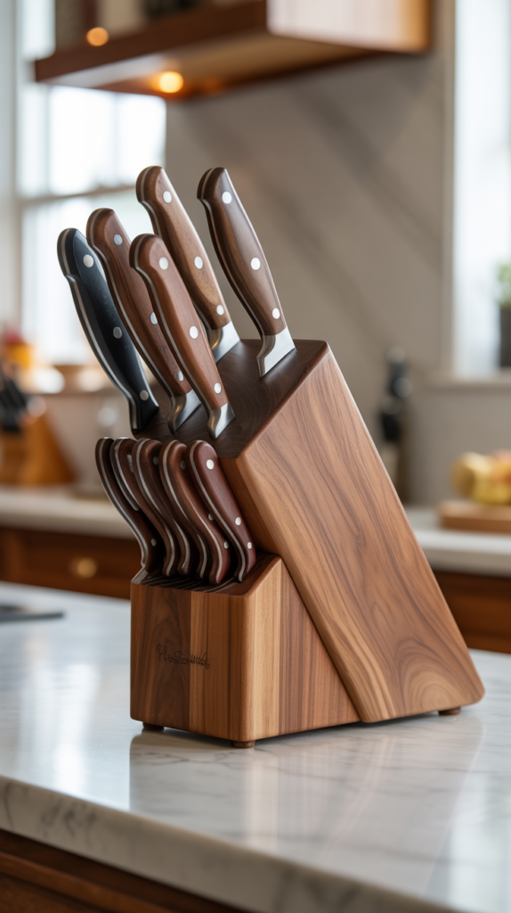 Wooden Knife Blocks