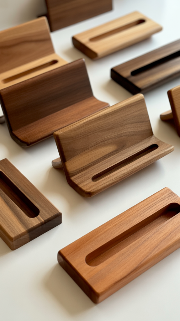 Wooden Business Card Holders