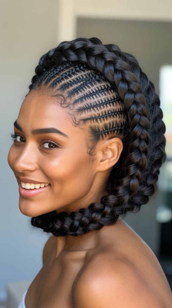 Protective Crown Braid