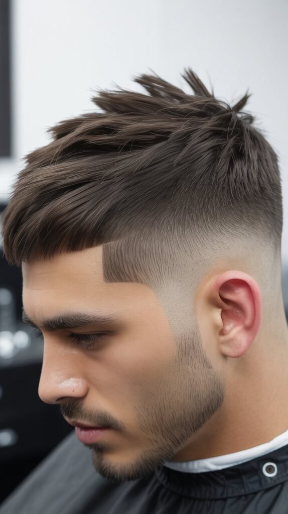 Choppy Taper Fade
