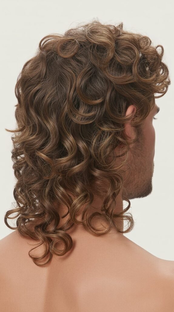 Curly Mullet