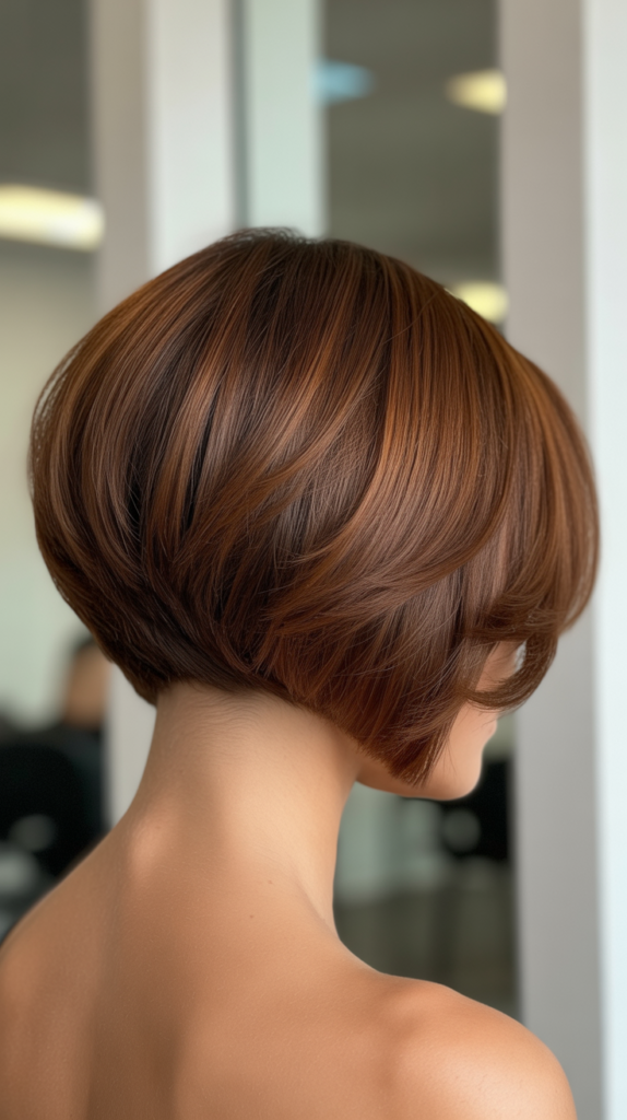 Stacked Bob with Face-Framing Layers