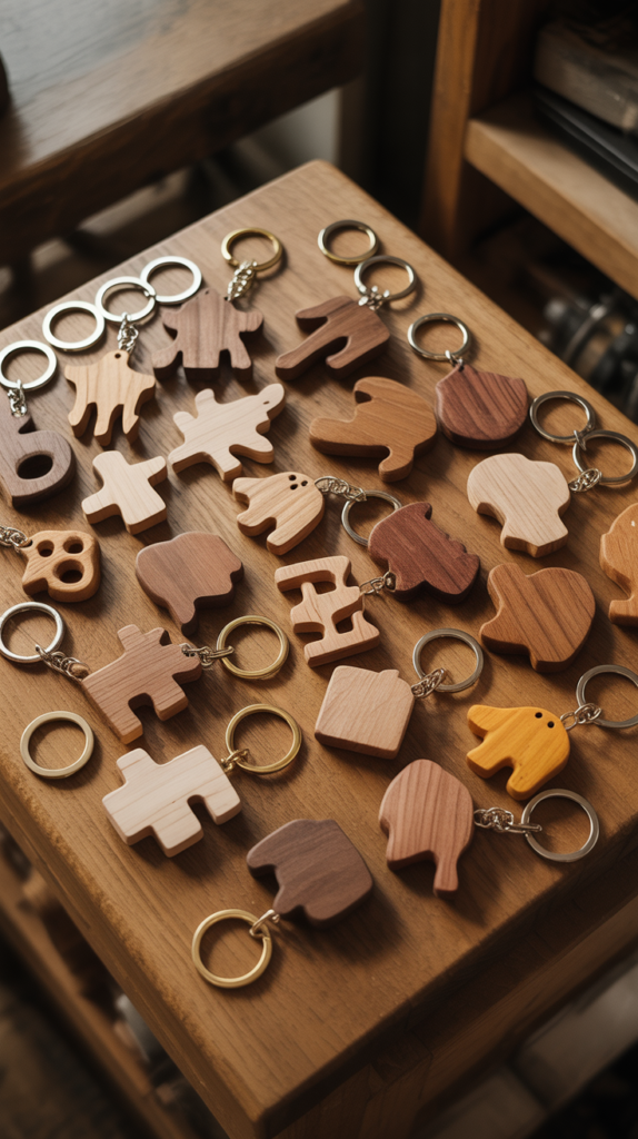 Wooden Key Chains
