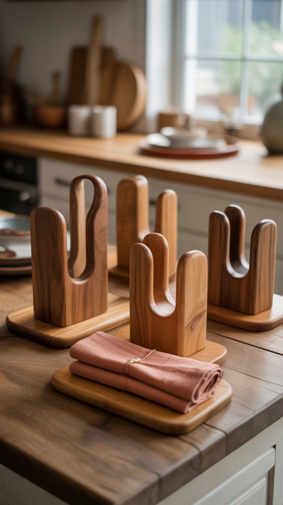 Wooden Napkin Holders