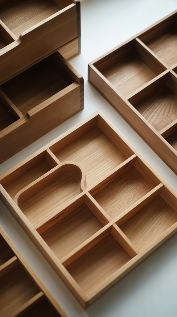 Wooden Drawer Organizers