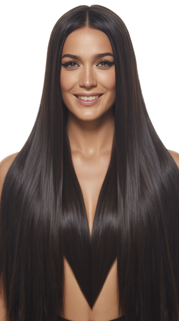 Super Straight with V-Cut