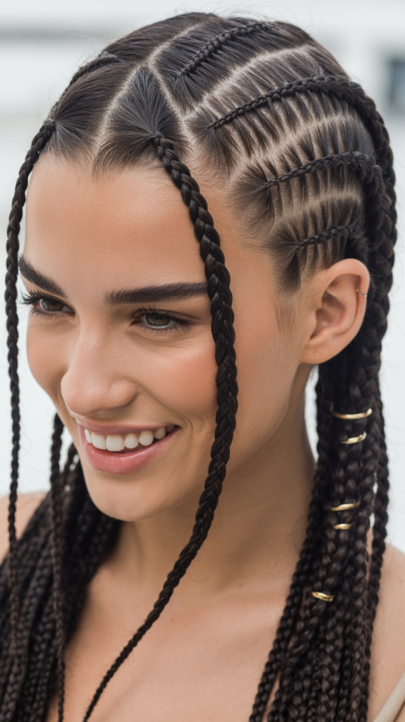 Asymmetrical Braid Innovation