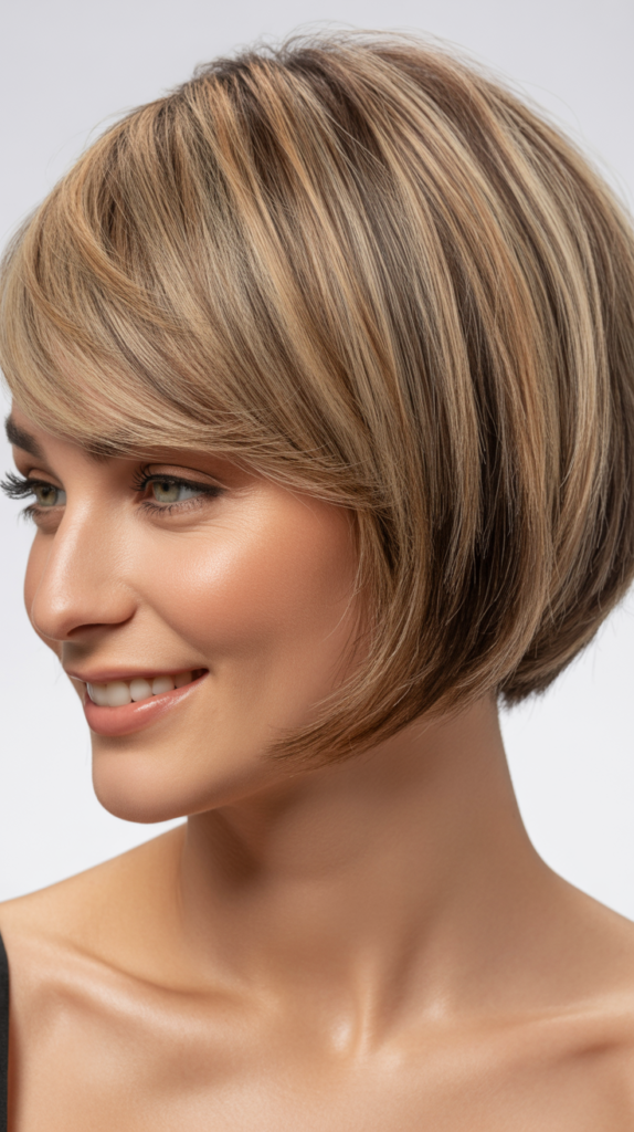 Classic Stacked Inverted Bob with Maximum Volume