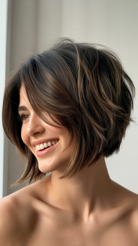  Choppy Bob with Undercut