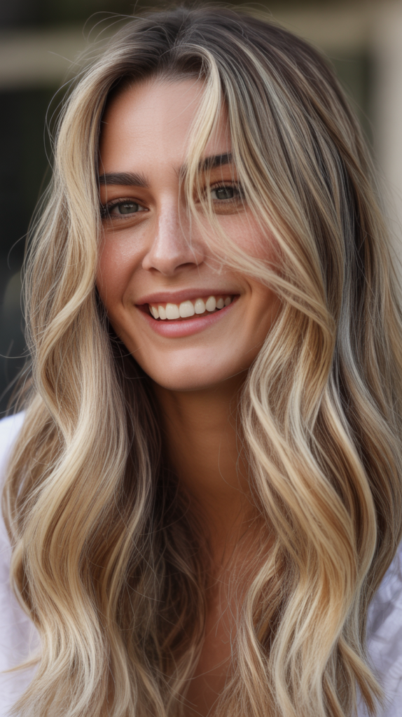 Chunky Blonde Highlights
