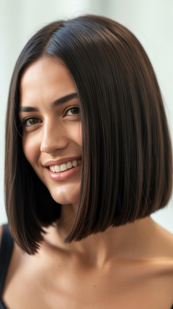 Classic Blunt Cut Bob