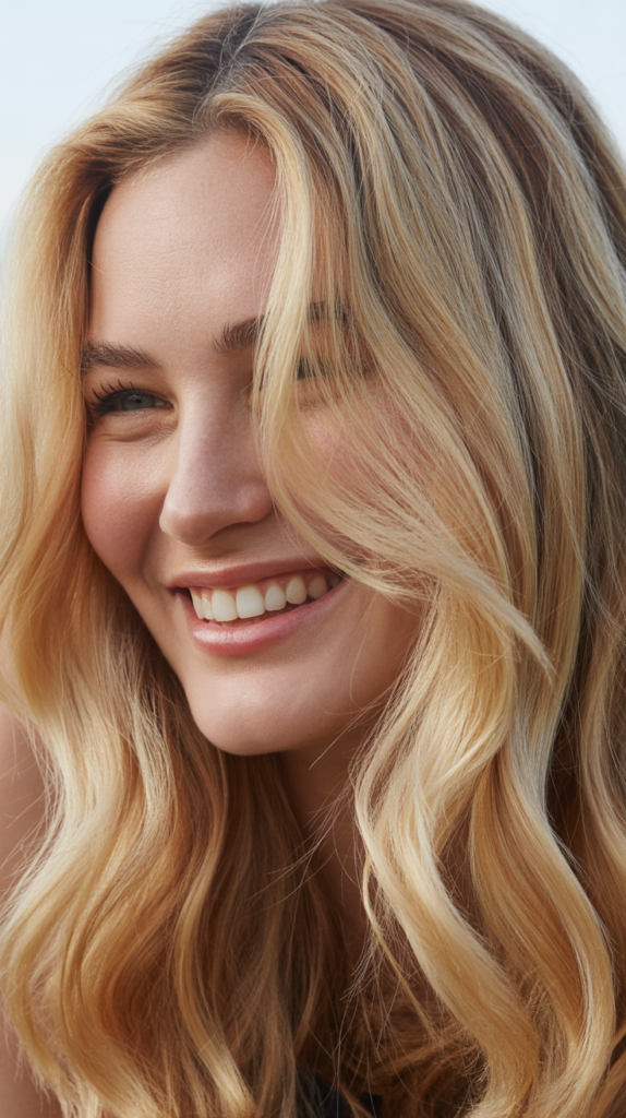 Vanilla Blonde Highlights