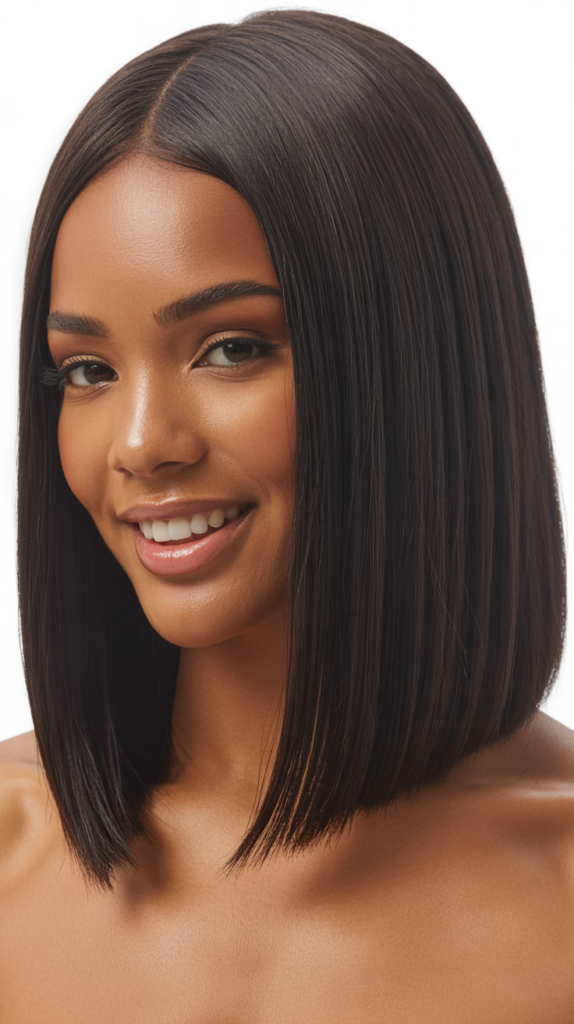 Blunt Cut Straight Across