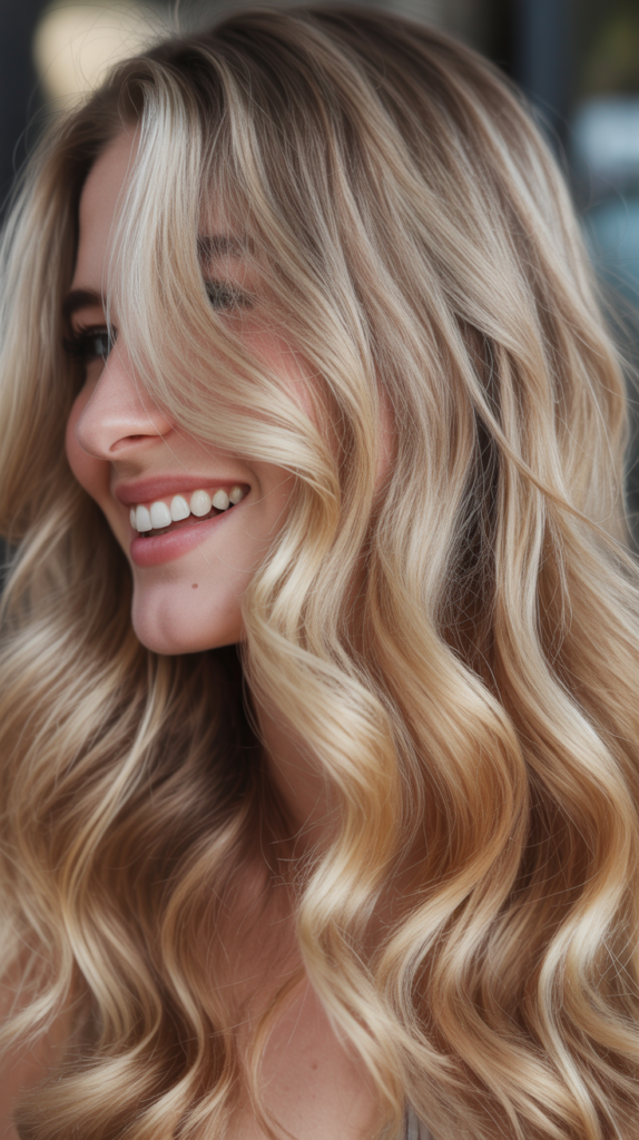 Champagne Blonde Highlights