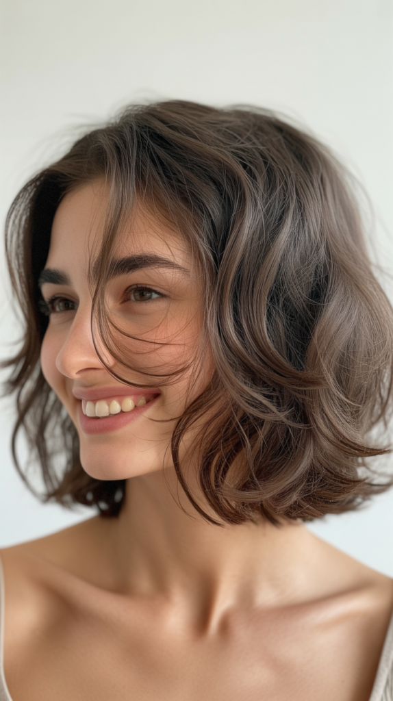 Tousled Bob with Dry Texture