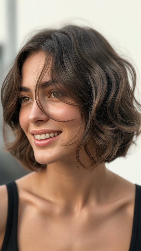 Layered Bob with Face-Framing Pieces
