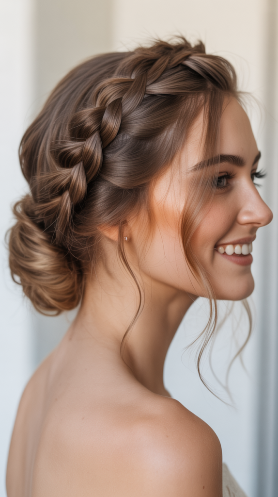 French Braid Chignon
