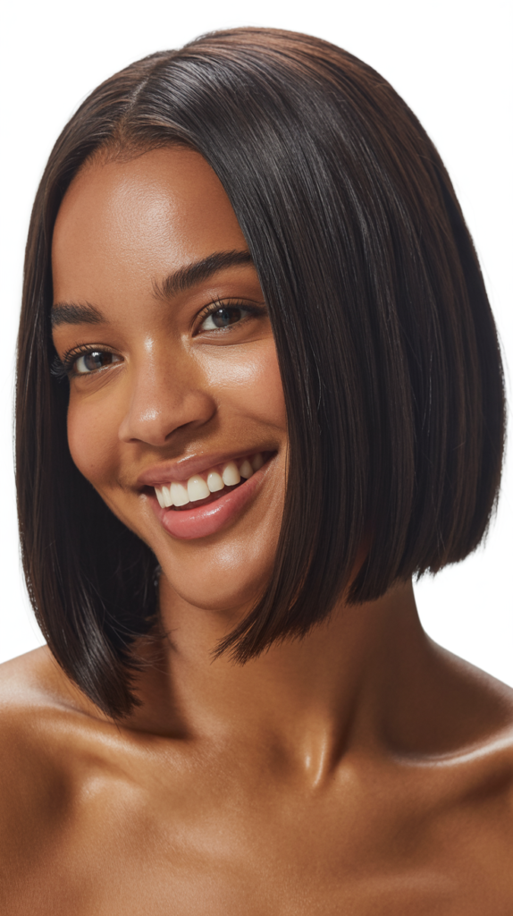  Straight Jaw-Length Bob