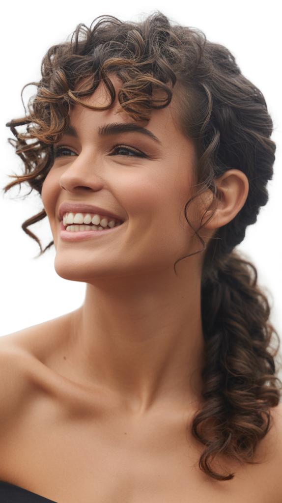 Asymmetrical Side Ponytail