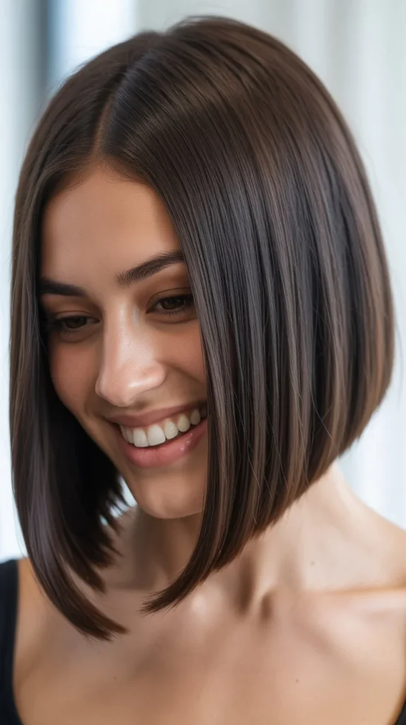 Asymmetrical Long Bob