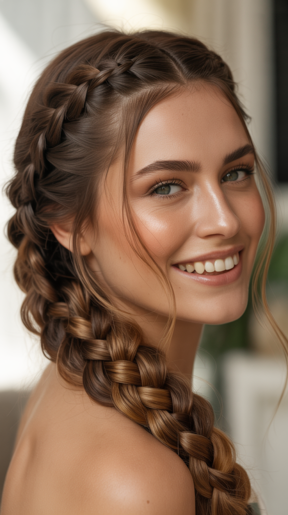 Stunning Side-Part Braided Hairstyles to Try Right Now!