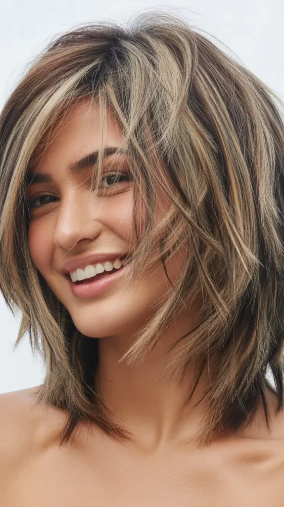 Choppy Bob with Extreme Volume