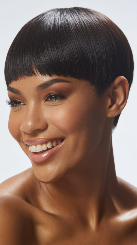 Blunt Cut Pixie