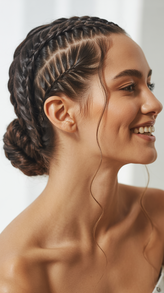 Braided Bun Elegance