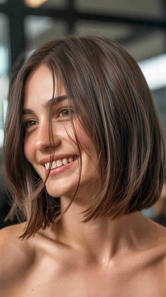 Classic Choppy Bob with Razored Ends