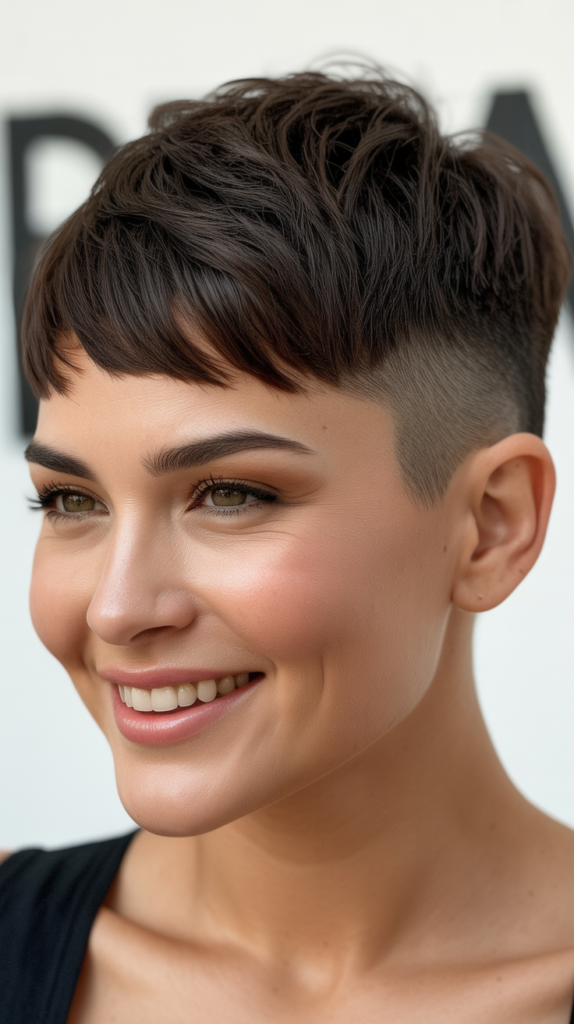 Undercut Pixie with Texture on Top
