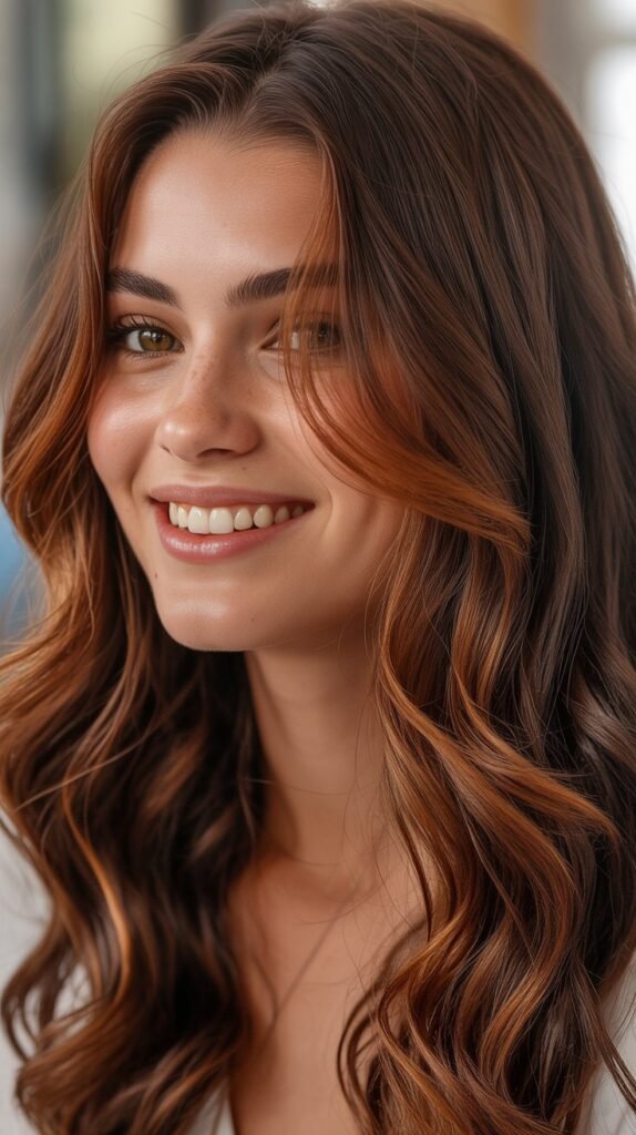 Copper Lowlights for Vibrant Warmth