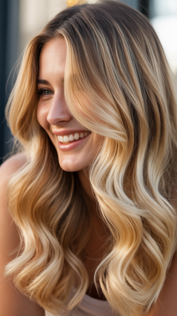 Sombre Blonde Highlights